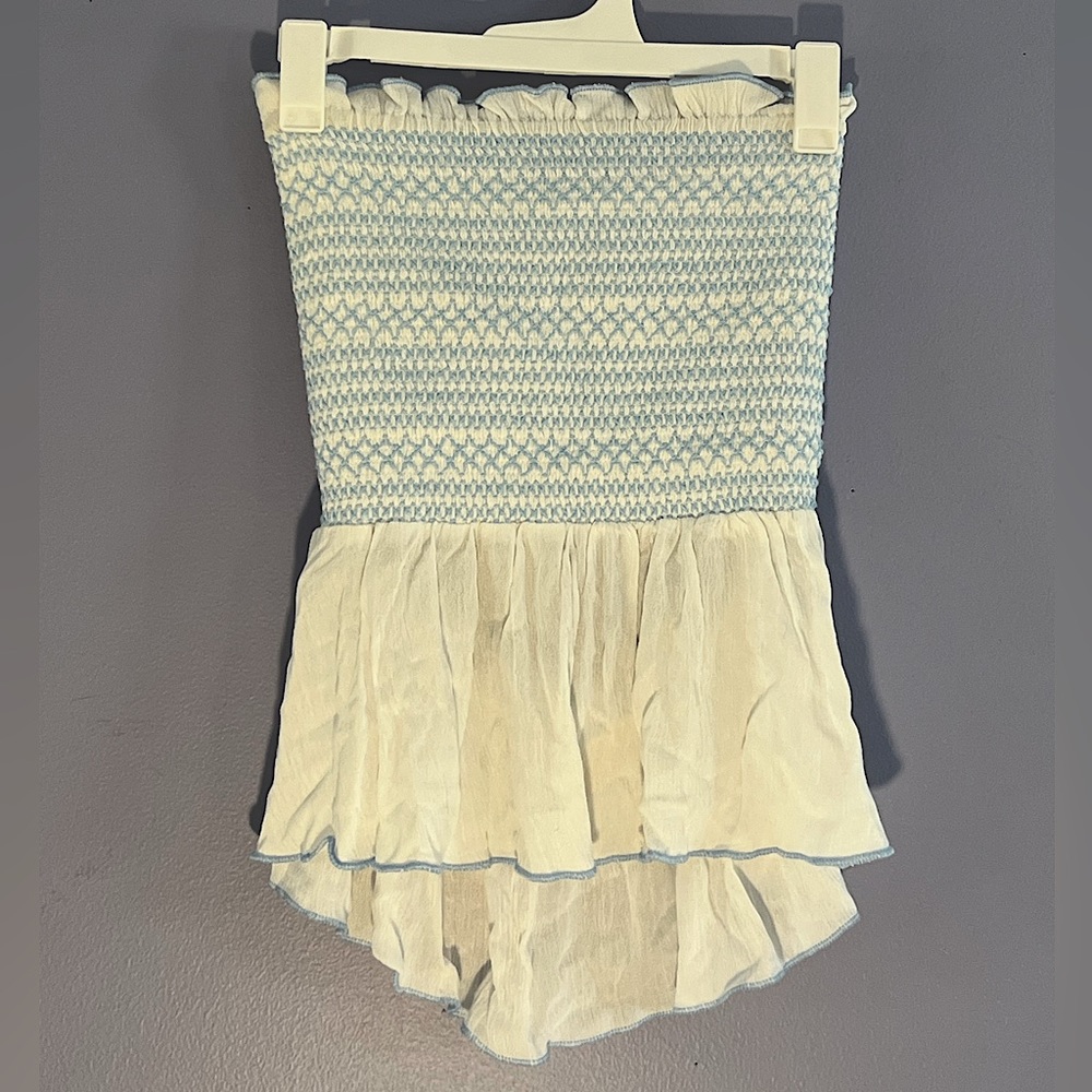 LA Hearts ruched tube top size XS